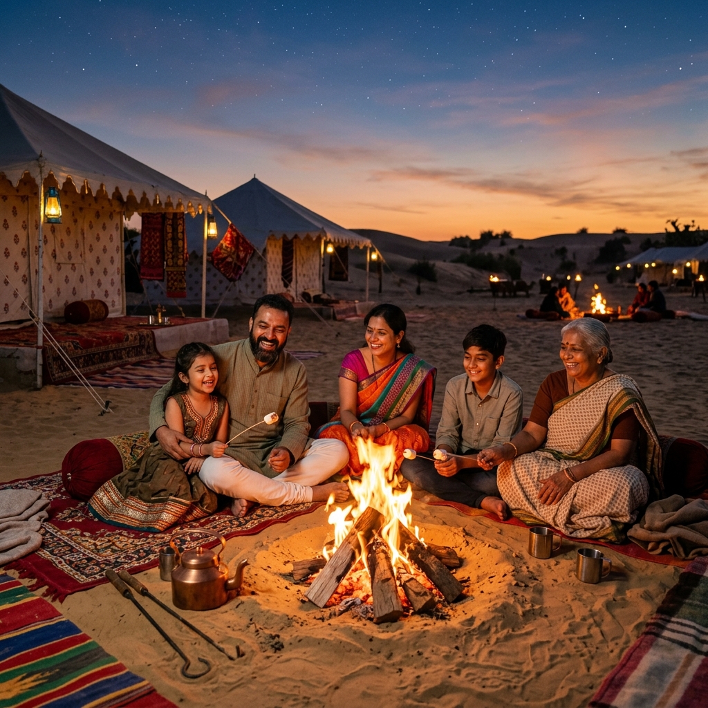 Family-Friendly Best Desert Camping in Pushkar: A Parent's Guide
