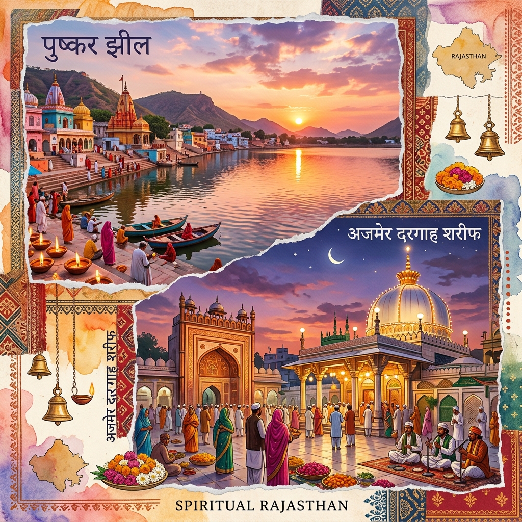 2 Day Pushkar & Ajmer Itinerary: Desert, Temples & Dargah Sharif