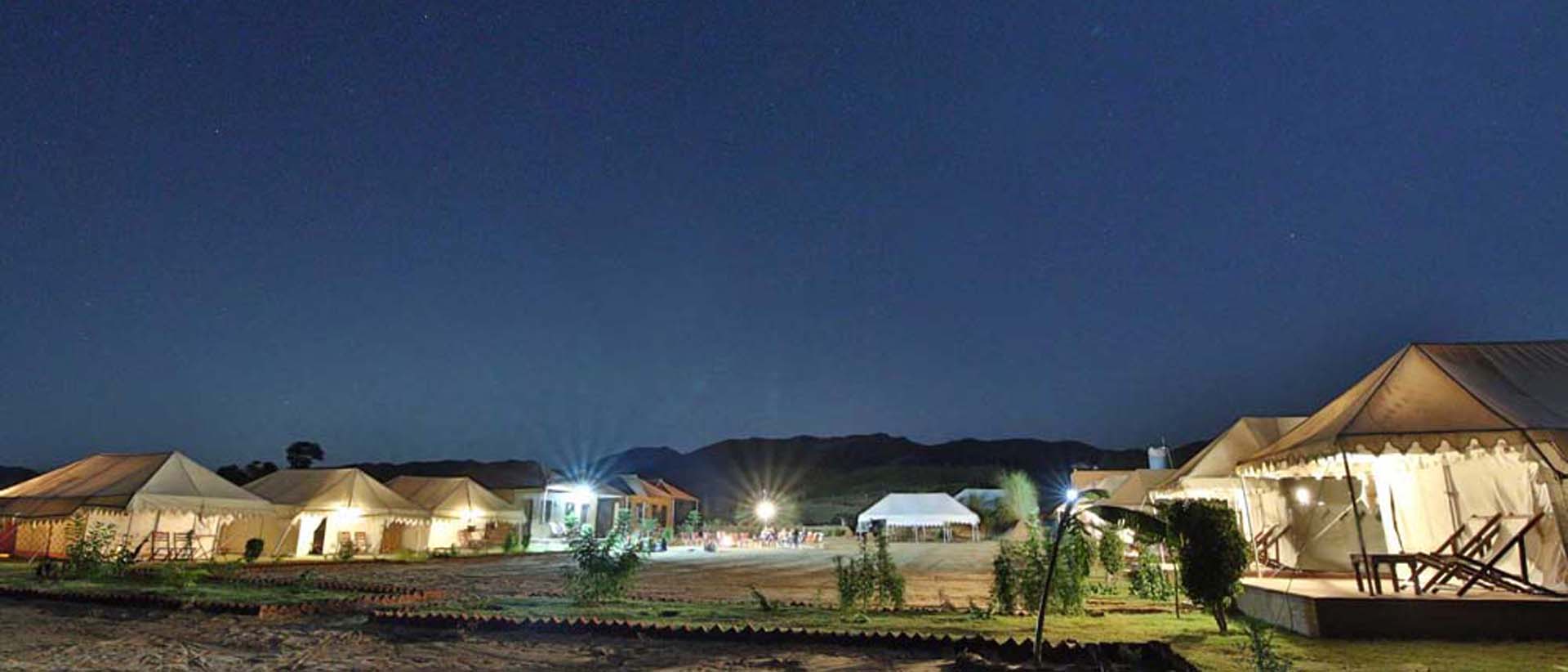 Camel Safari at Pushkar Desert Camp