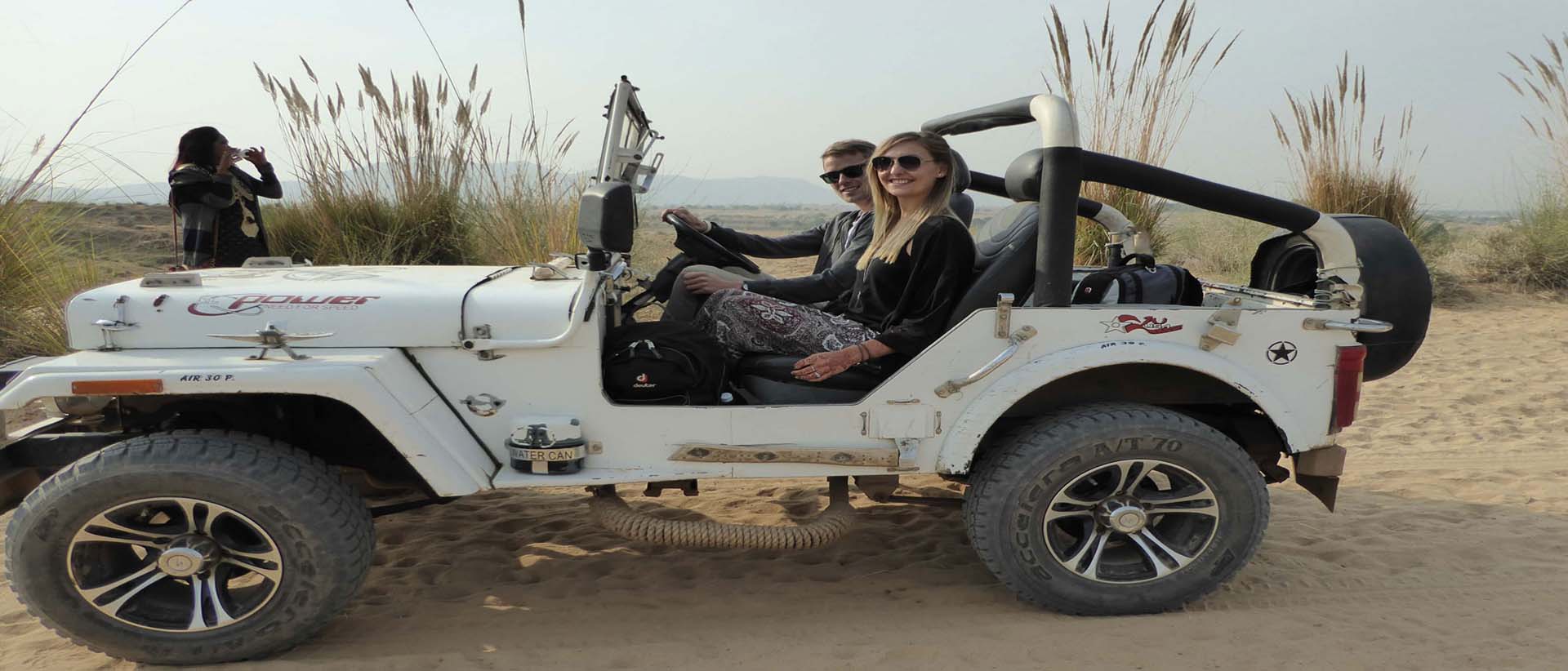 Off-road jeep safari in Pushkar