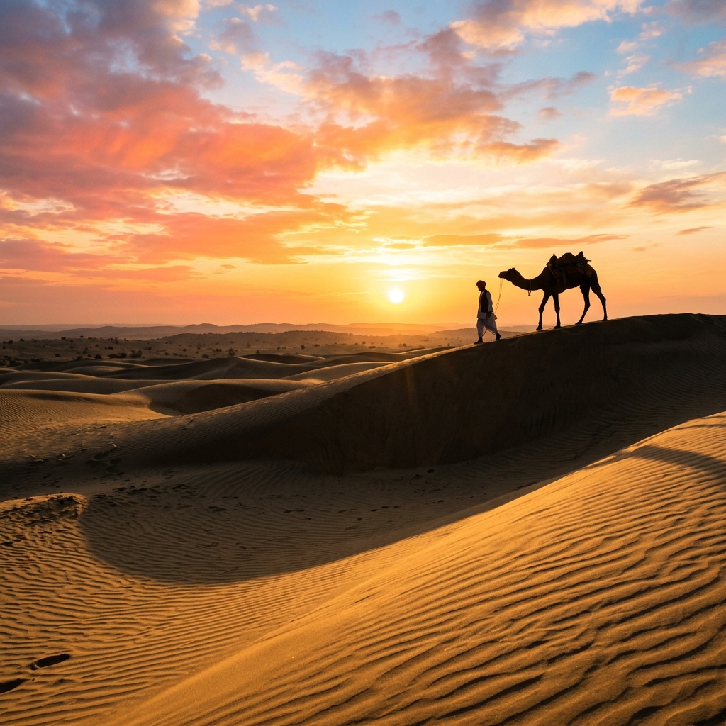 Sunrise / Sunset Camel Safari